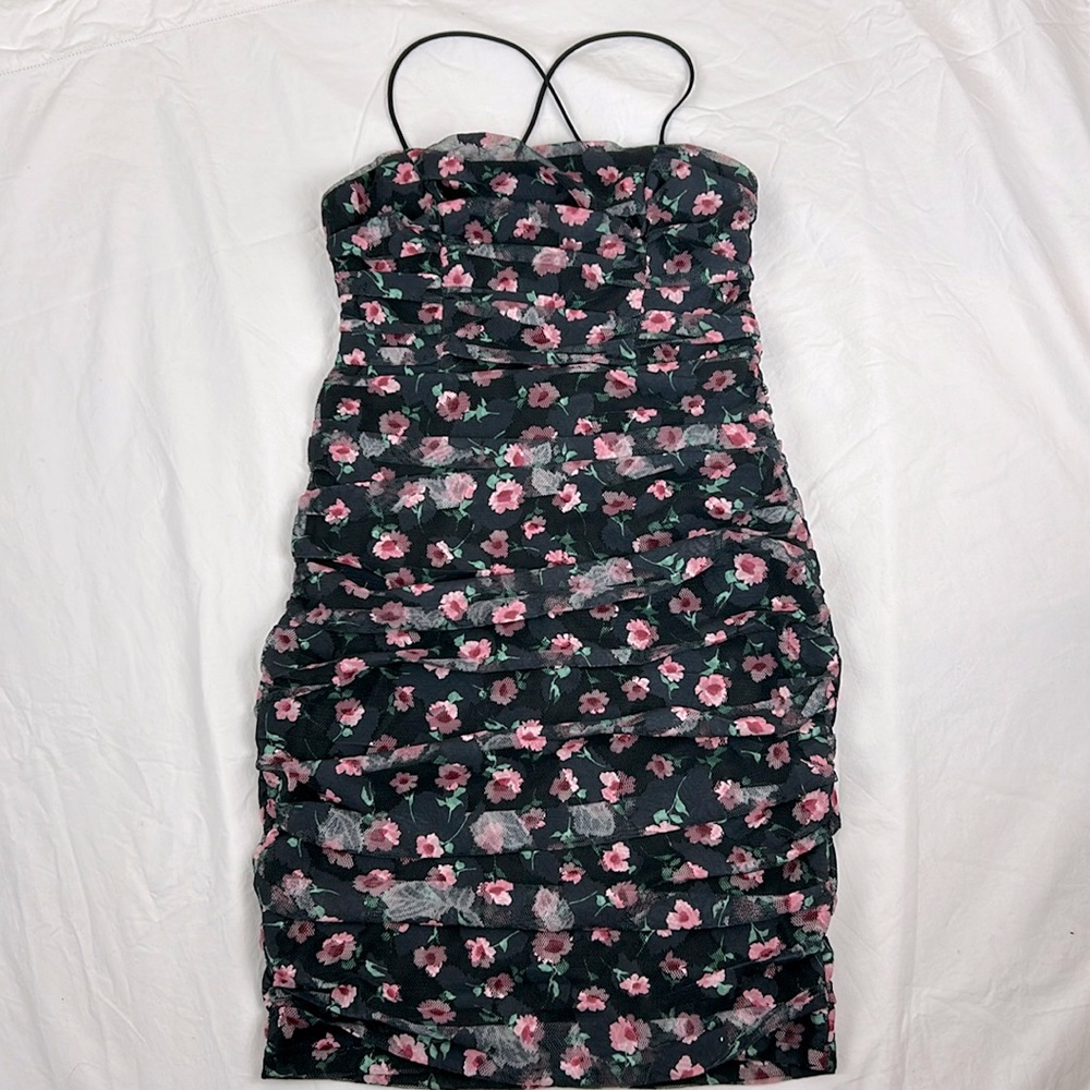 NWT Hello Molly body on ruched dress size s